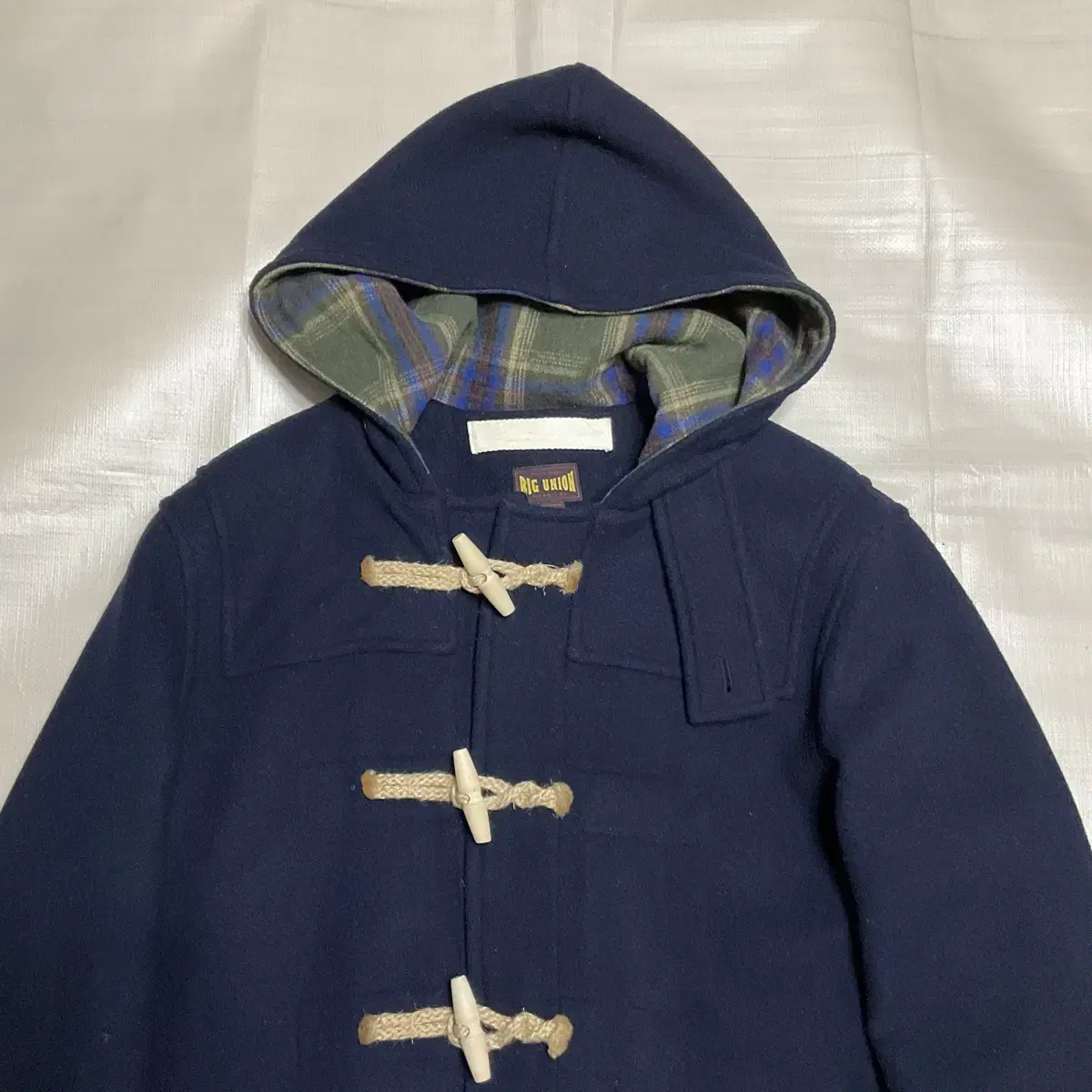 Big Union Duffel Coat Navy