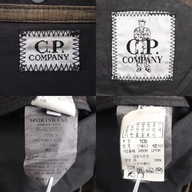 CP Company 04SS 아카이브 왁스드 고글 자켓