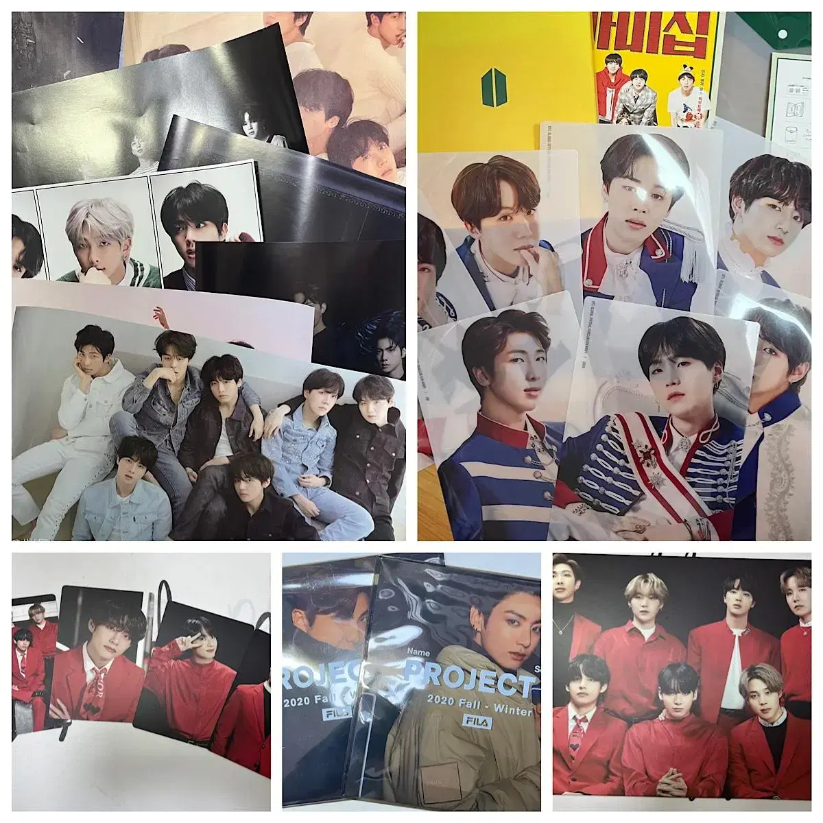 A total of 4 bundles of bangtan merchandise sell ->Check out the pictures on the side!