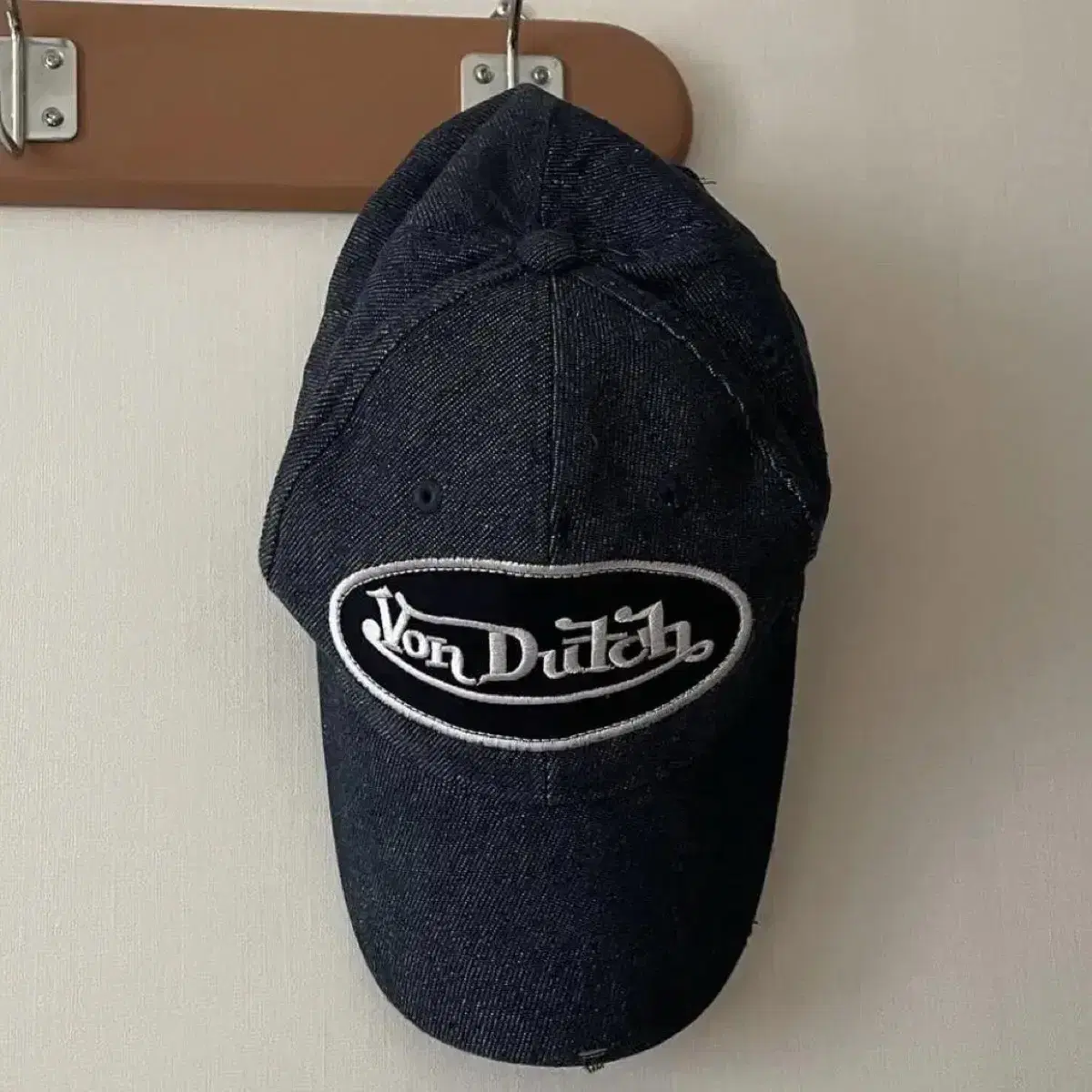 Vondutch denim ball cap