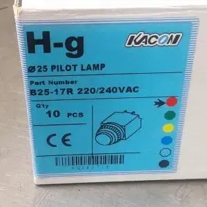 아나210 PILOT LAMP B25-17R 220V