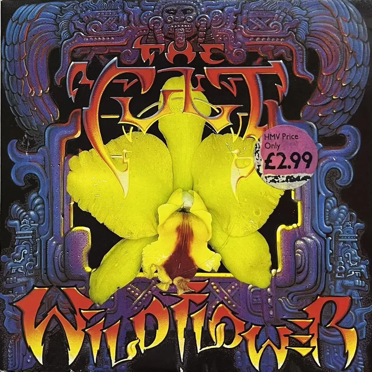 컬트 The Cult - Wild Flower 7인치 싱글 lp