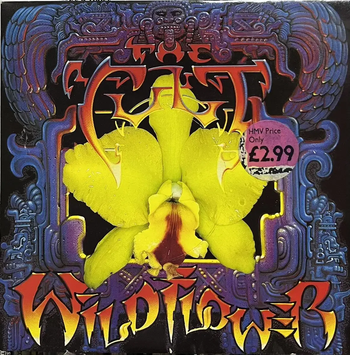 컬트 The Cult - Wild Flower 7인치 싱글 lp