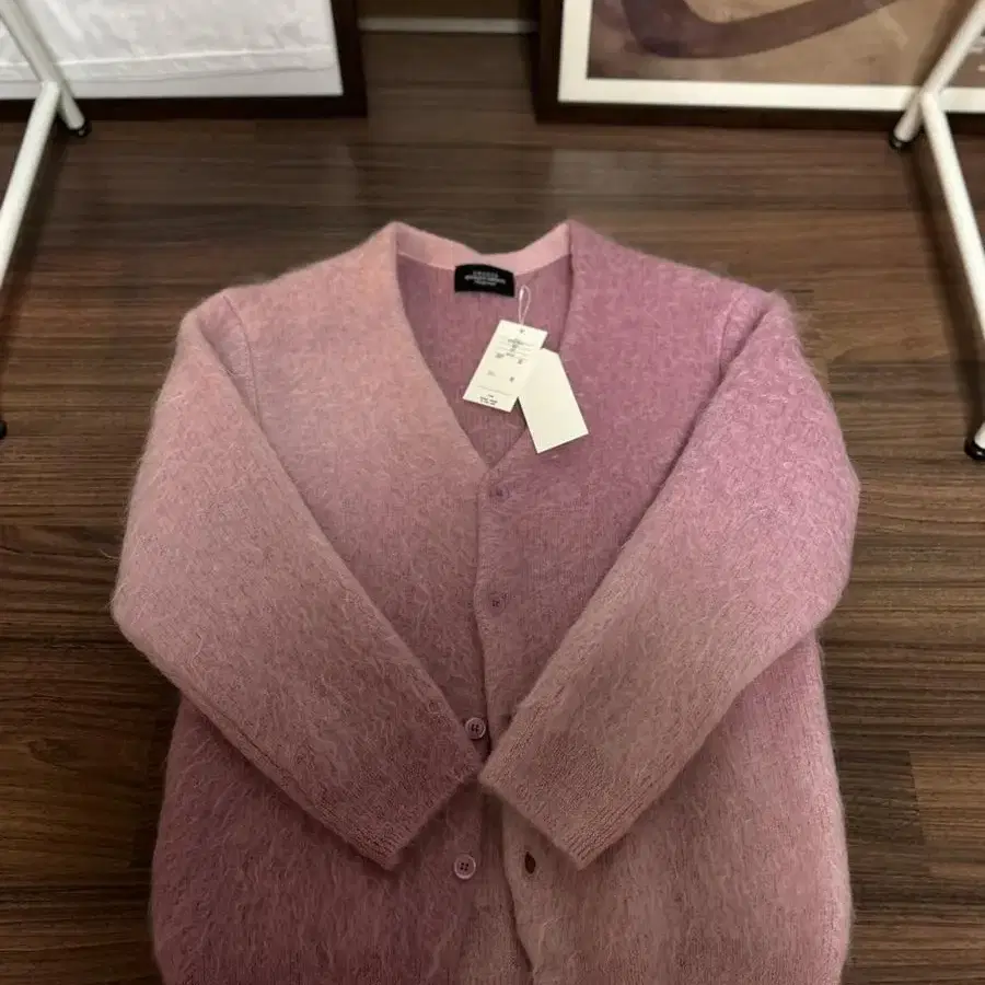 23AW UNUSED MOHAIR CARDIGAN 언유즈드 모헤어 가디건