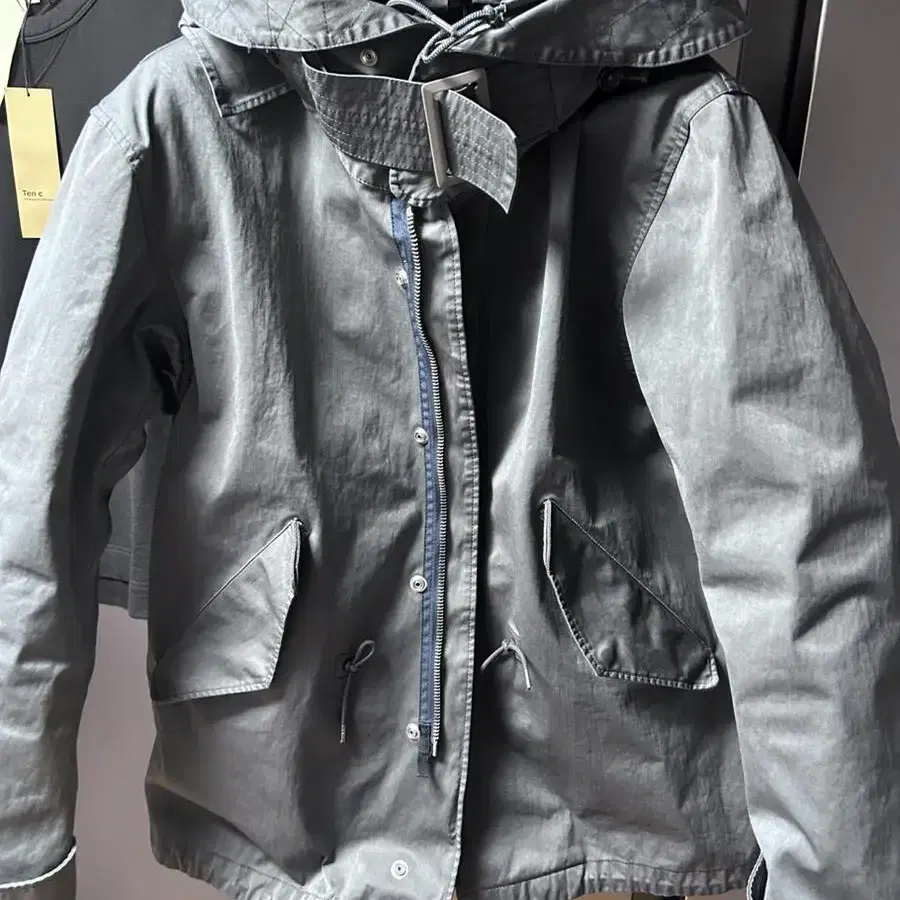 (새상품)텐씨 Ojj  Short Parka  48