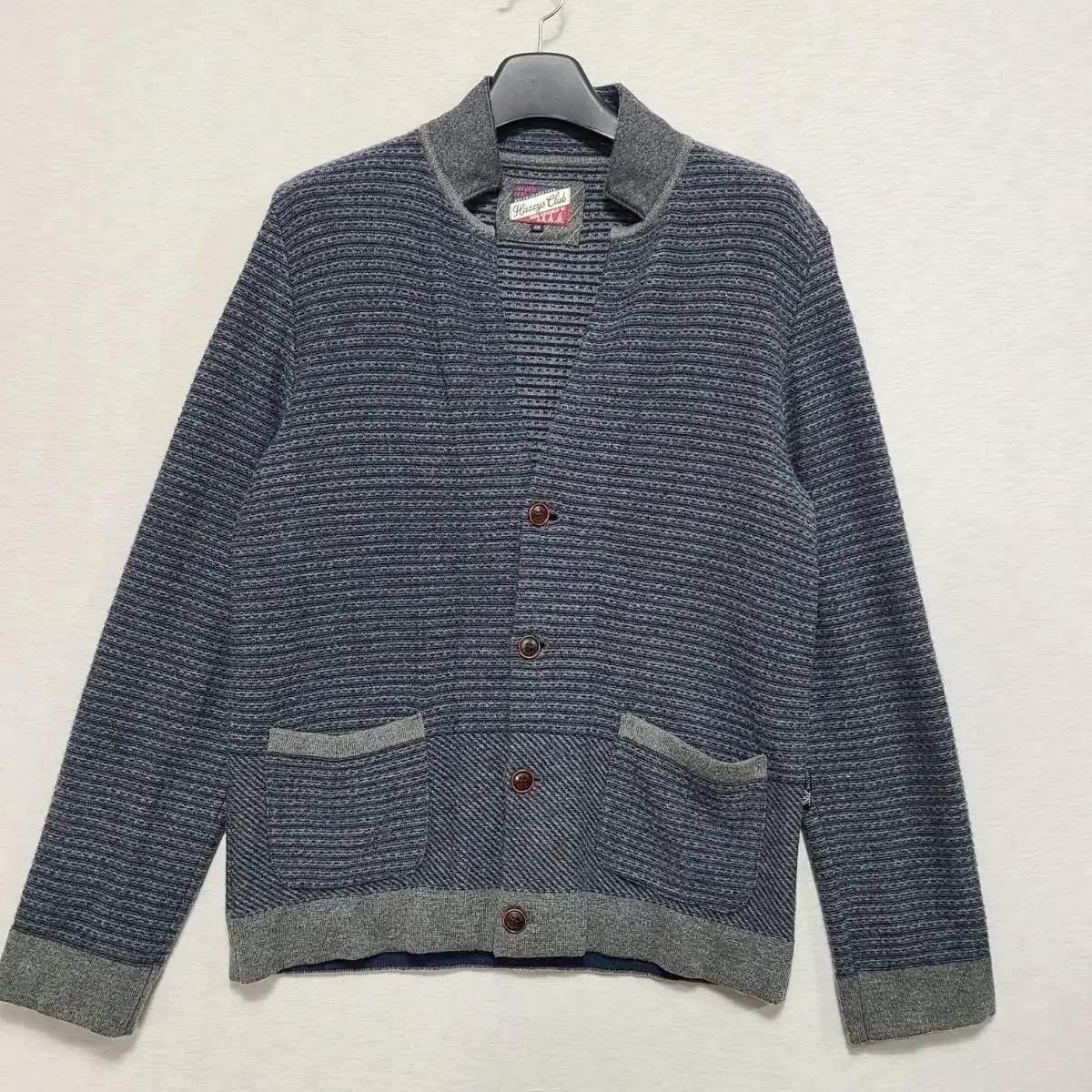 Hedges Elbow Patch Wool Knit Cardigan M100-105 ㅡ0425