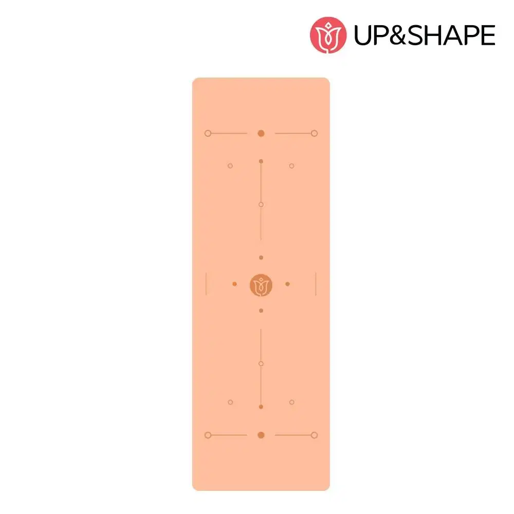 [새상품] 업앤쉐이프 가이드라인매트 TPE 6mm (페일피치)