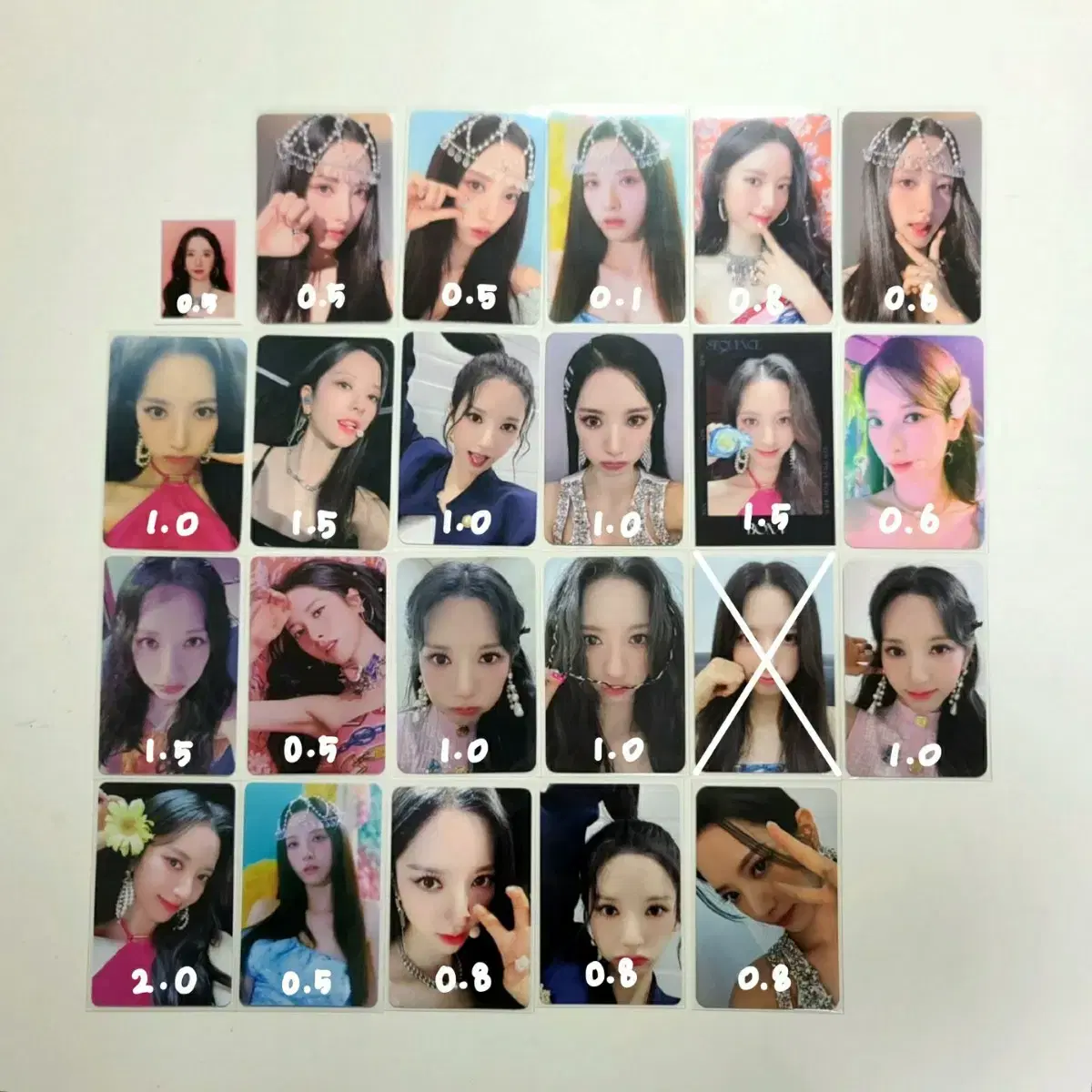 wjsn bona kim jiyeon unreleased photocard ld photocard