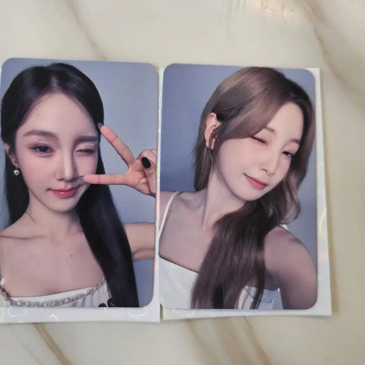 el7z up rocketpunge woo!ah! yeonhee nayeon soundwave pop up cafe photocard