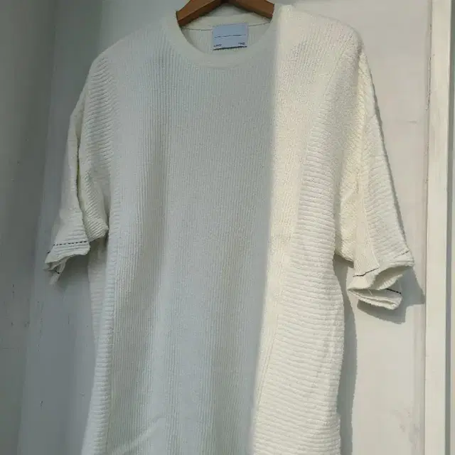 메종미네드 maire knit half t white M