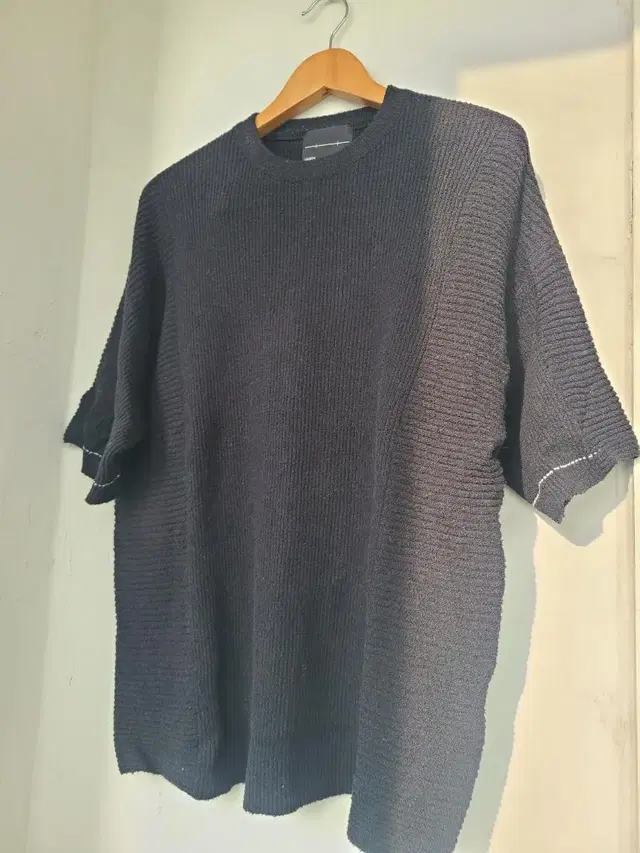 메종미네드 maire knit half t black M