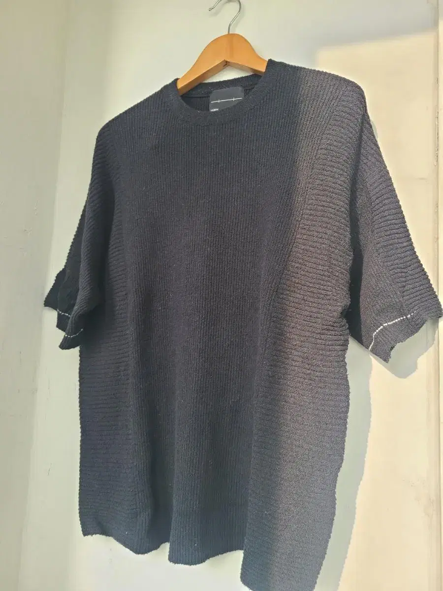 메종미네드 maire knit half t black M