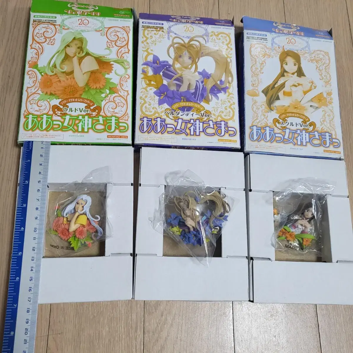 Goddess Onna's 3 magnets bulk Figures