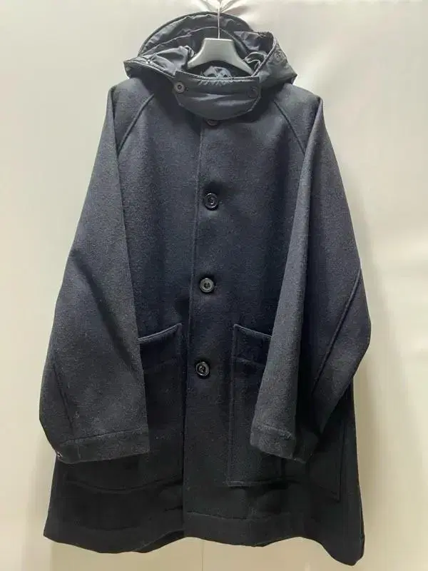 Apothecary Mevi wool coat navy size L