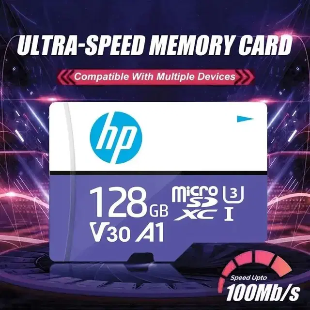 HP micro SD 카드 128GB 쓰기 30MB/s