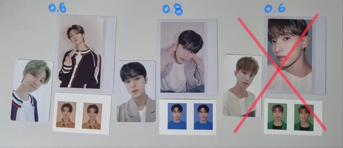 세븐틴 2022 시그 양도(조슈아 원우 디에잇 민규 버논 디노)