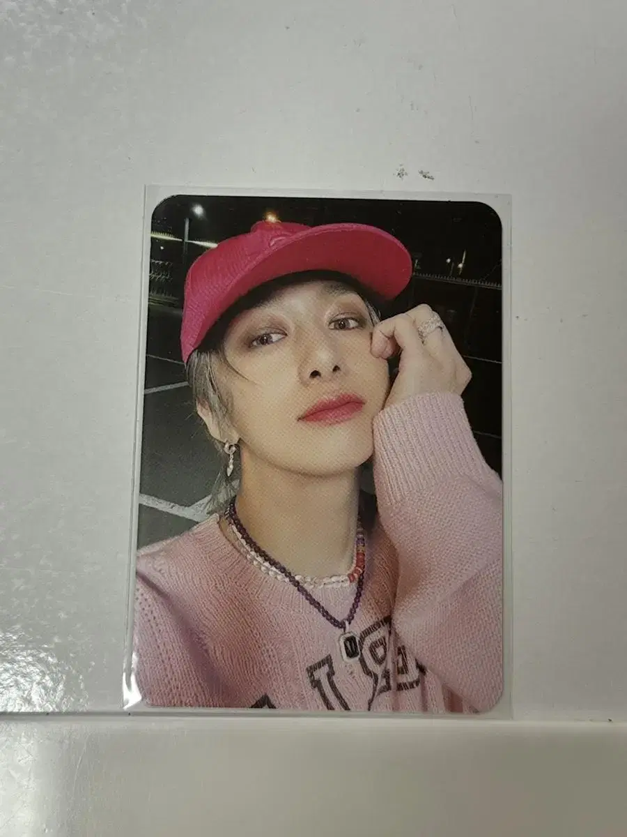 Monsta X hyungwon Love Shoppe broadcast photocard WTS