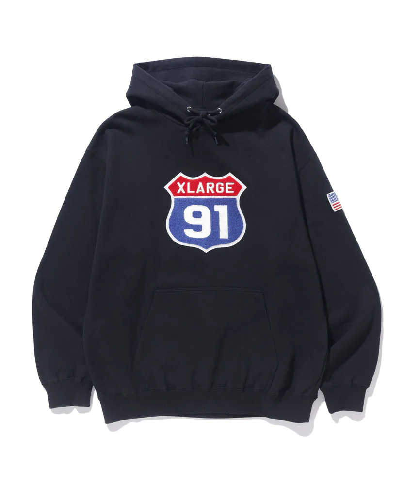 [Overseas] XLARGE X-Large 91 USA Pullover Hoodie