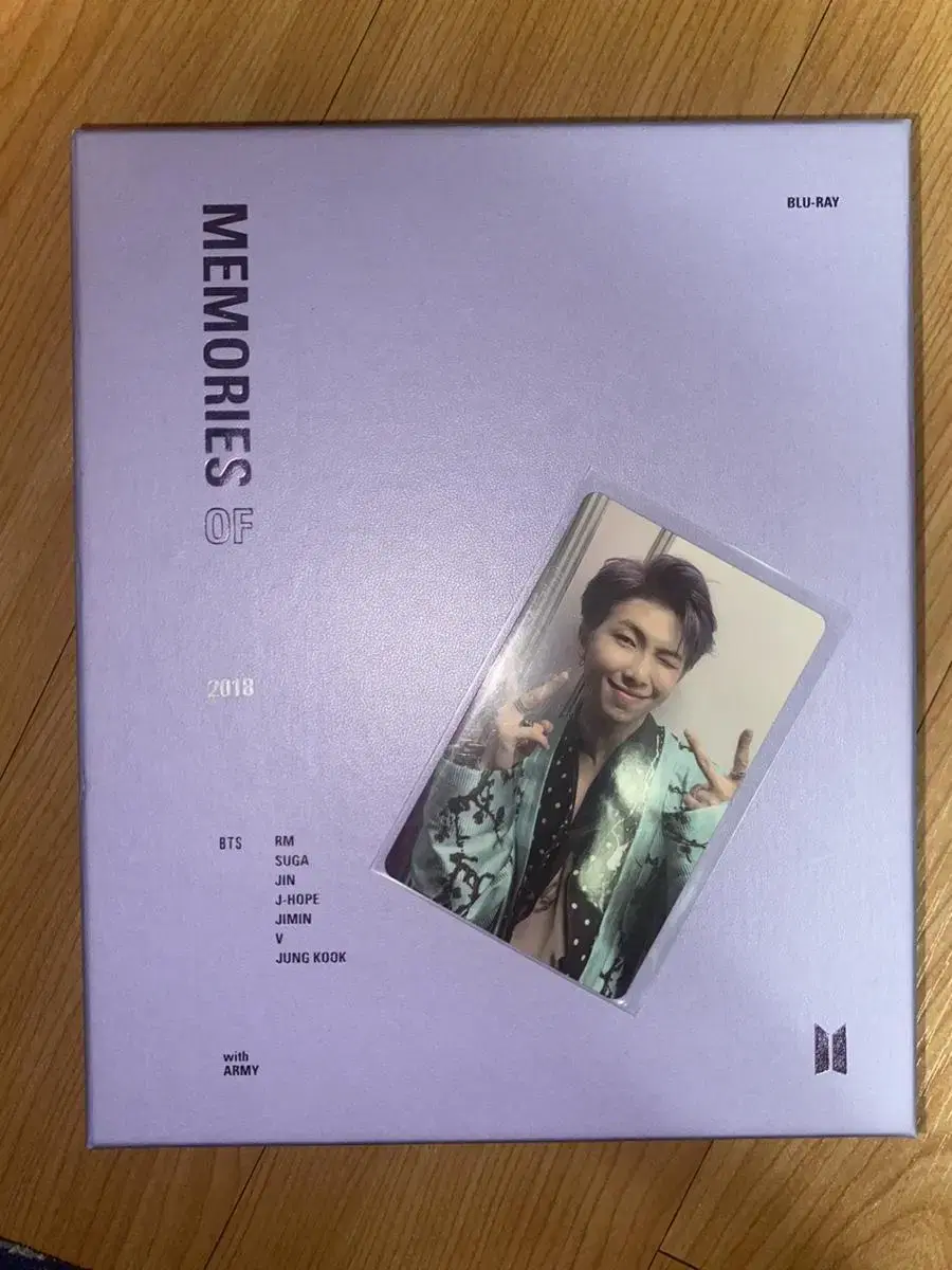 BTS 2018 Memories blu-ray photocard Namjoon Rapid Disposal