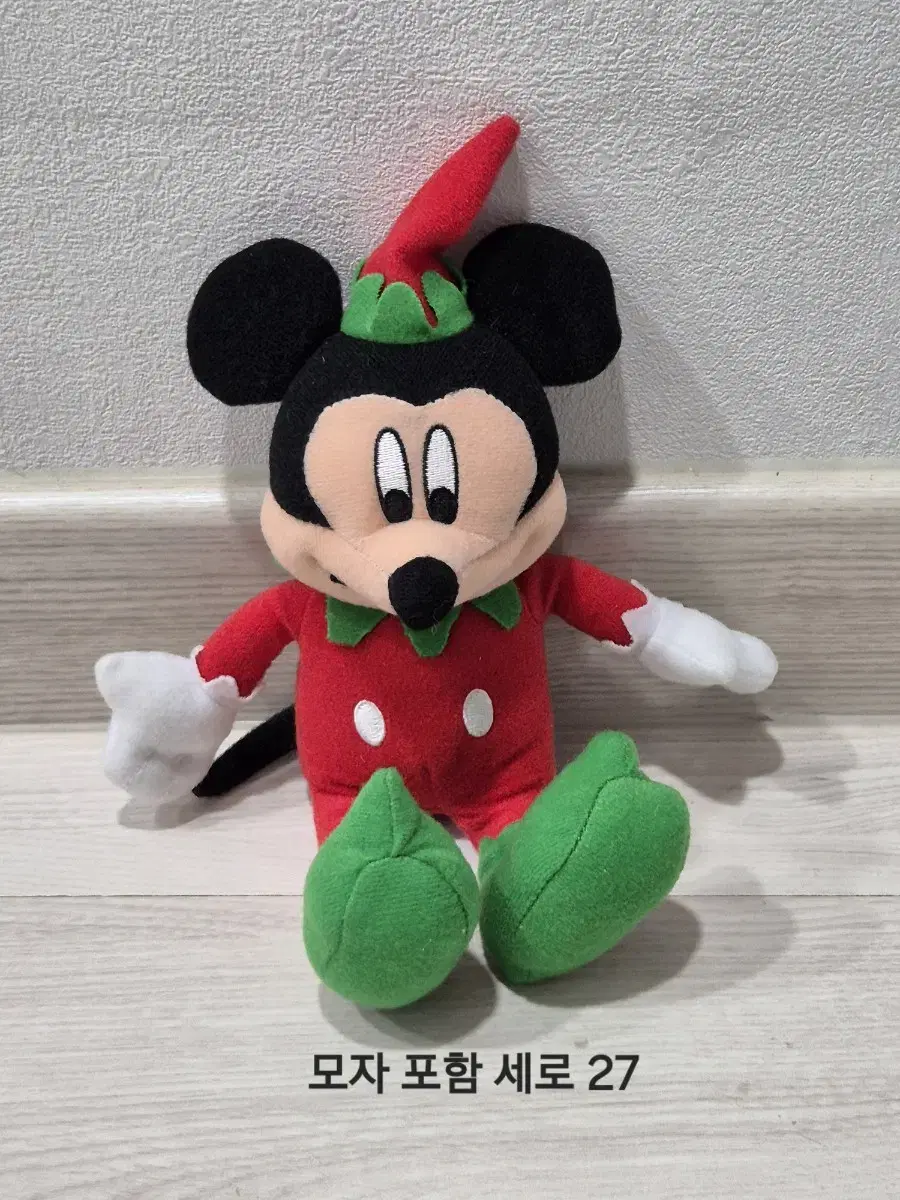 Disney Mickey Mouse Christmas Santa Plush Doll