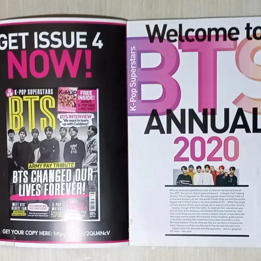 BTS ANNUAL 2020 K-POP SUPERSTAR