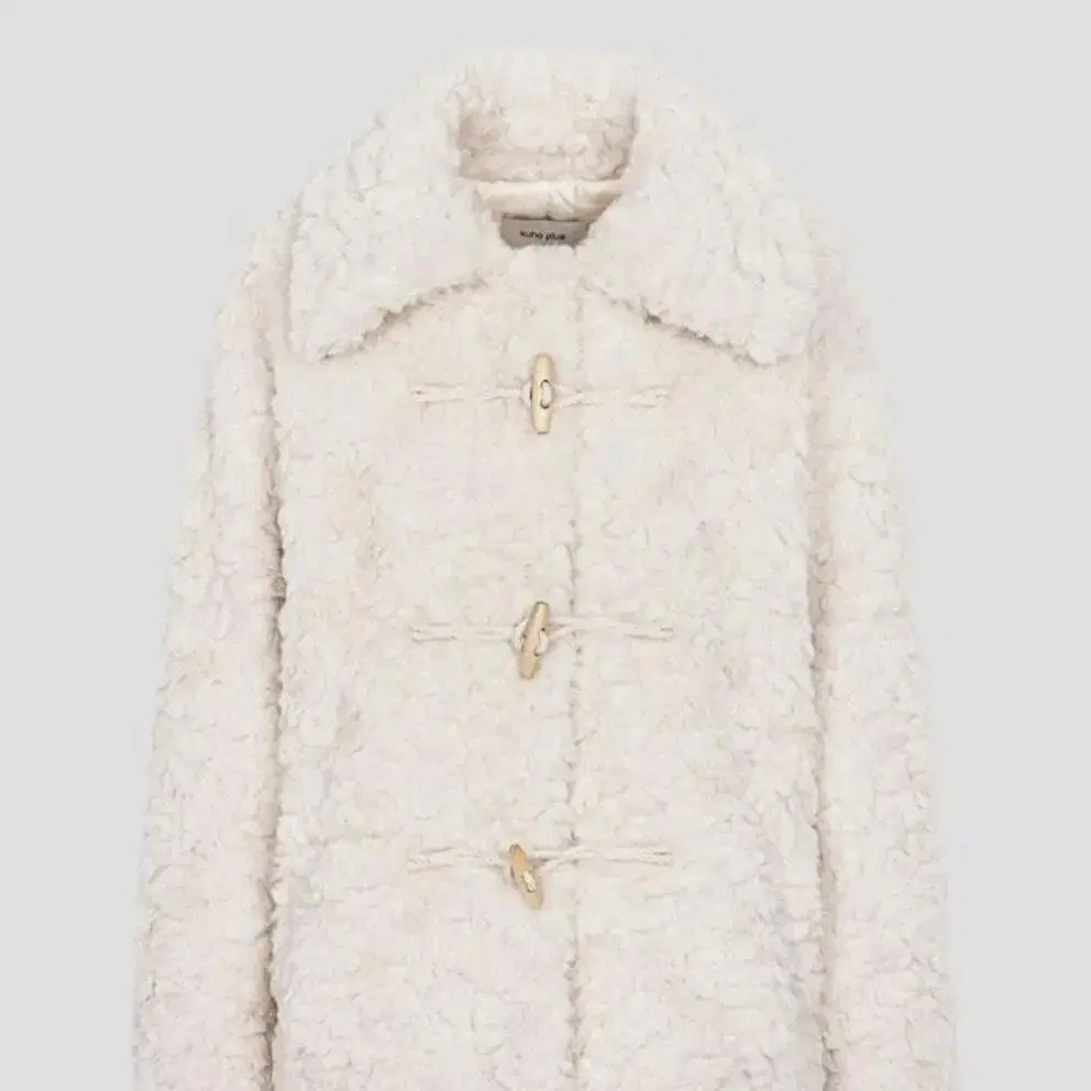 [Kuho plus] Shearing Fur Duffle Jacket