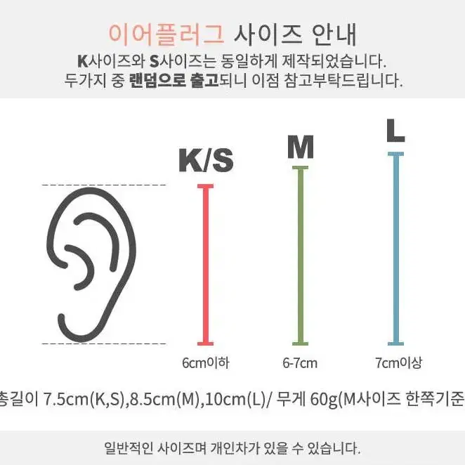 분리형겨울궈마개 체크 5개 세트