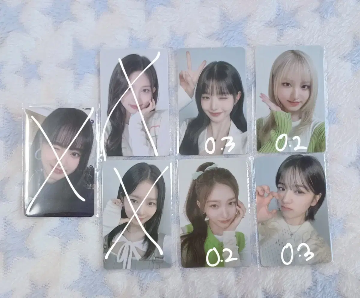 아이브 원영 가을 유진 레이 리즈 이서 포카 미개봉 파파존스 4차 양도