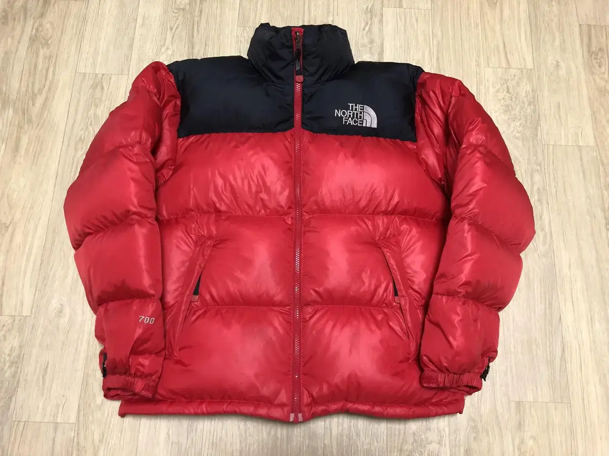 [S] The North Face 700 Nopsi Down Jacket Red 1