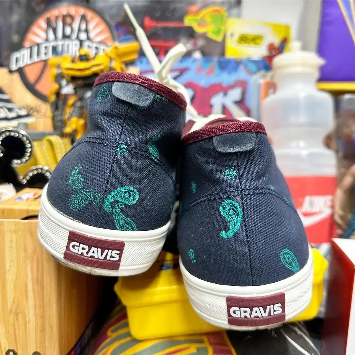 gravis quarters paisley shoes 그라비스