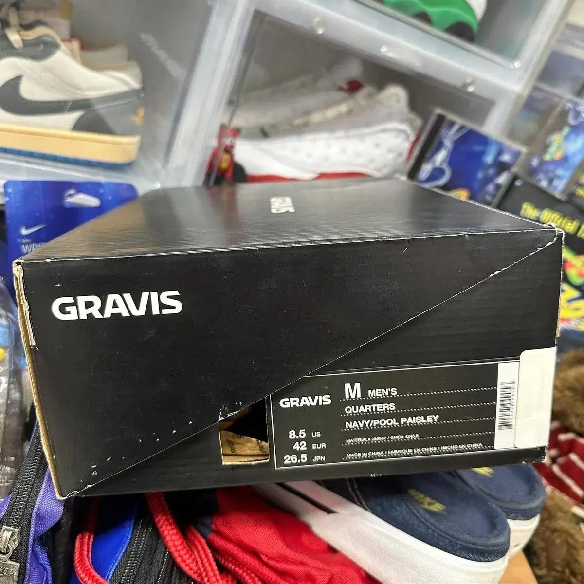 gravis quarters paisley shoes 그라비스