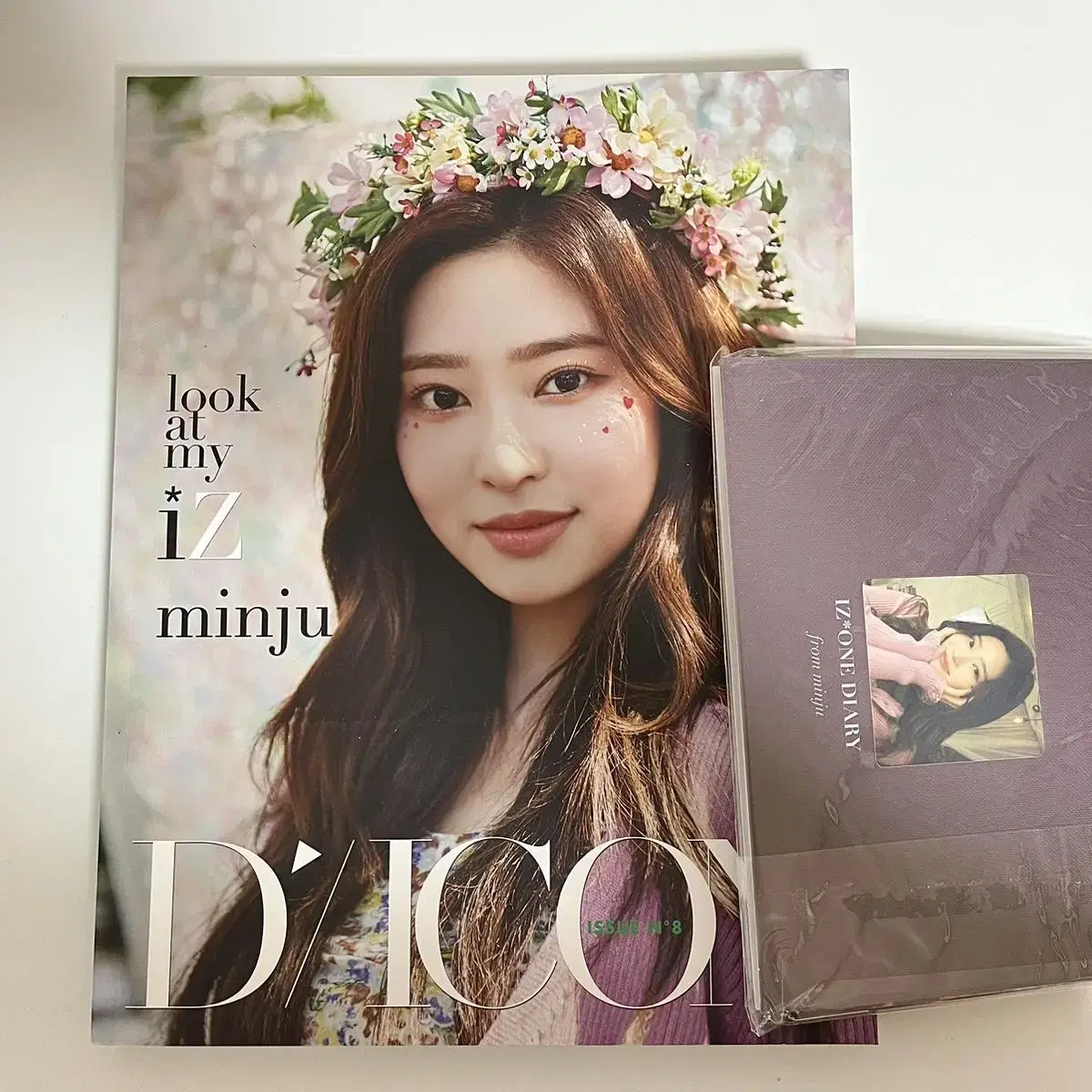 IZ*ONE minjoo DIKON Photo Album postcard WTS