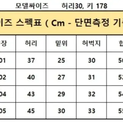 28-34 남자 중청 루즈스판일자 청바지