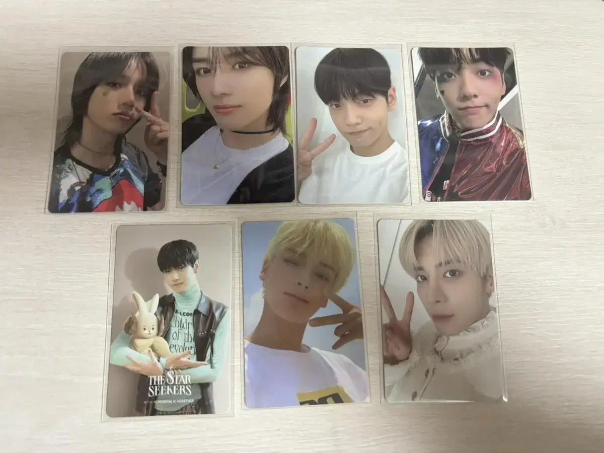 txt photocard sells