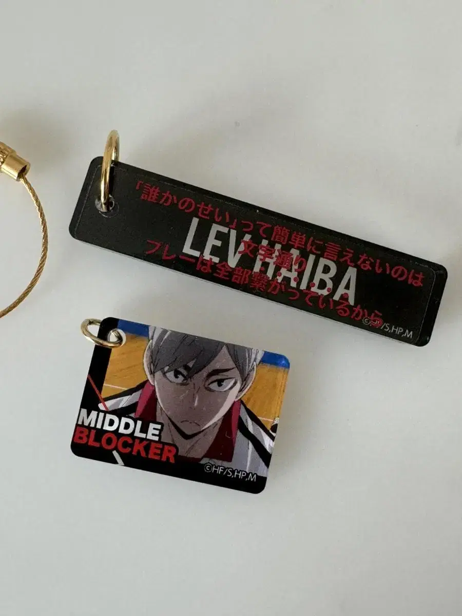 Haikyuu Lief acrylic keyring Quotes