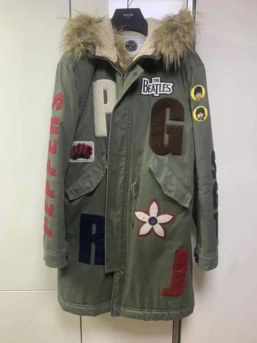 LiamGallagher Pretty Green x The Beatles limited edition Mosscoat Field Dog Parka M