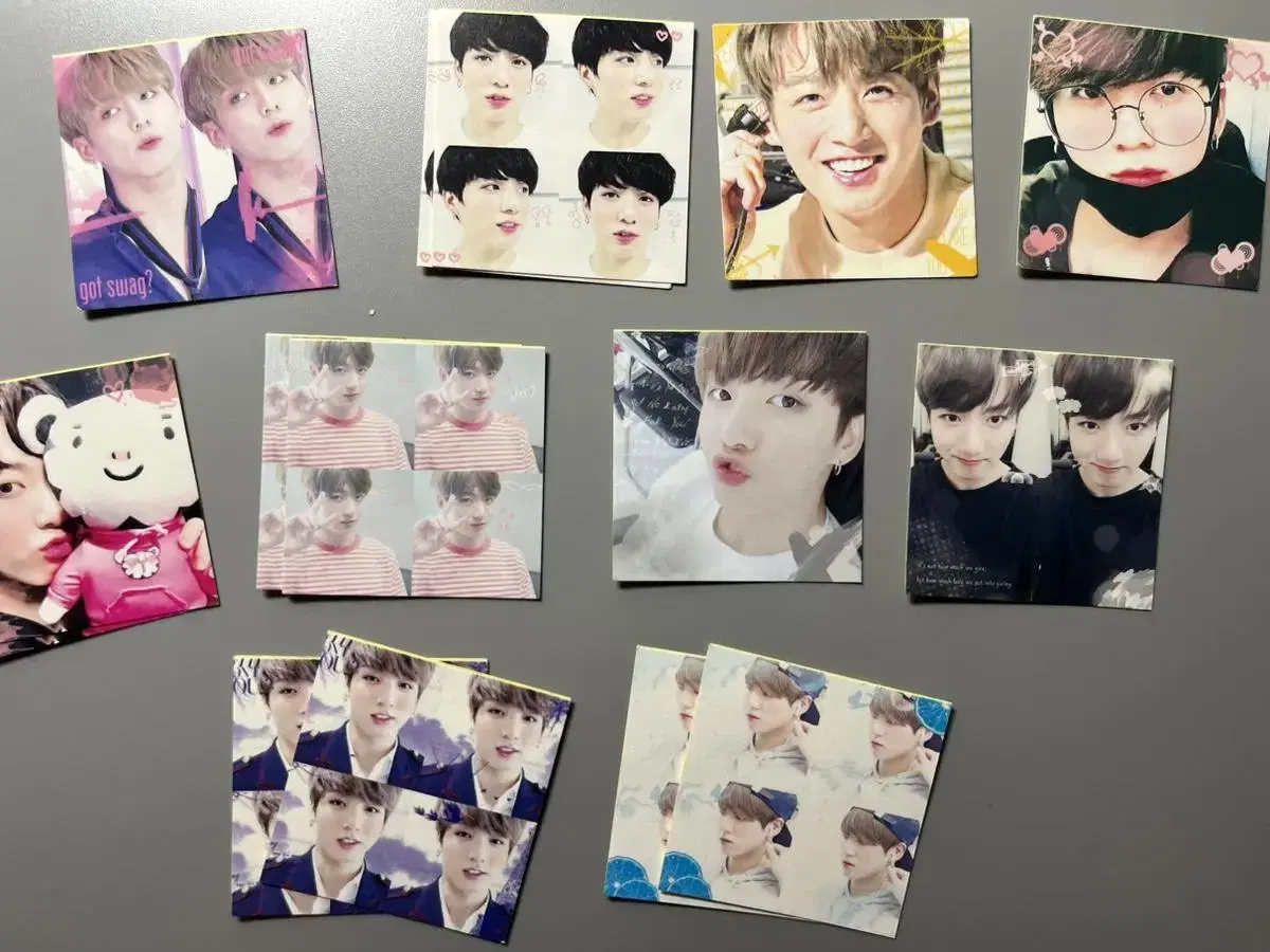 BTS) bangtan Unofficial Goods jungkook sticker Klka