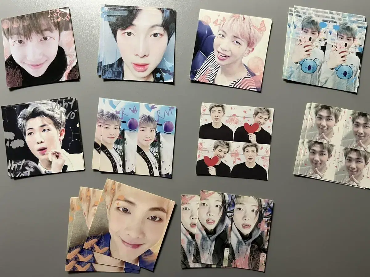 BTS) bangtan kim namjoon unofficial goods sticker Klaka