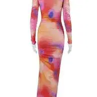 [ISO]Bodycon Deep V-Neck Maxi dress