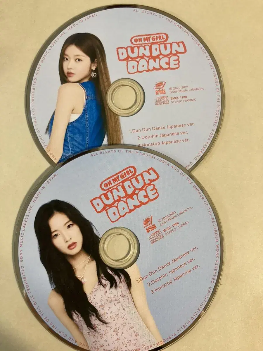 First Japanese edition of Oh My Girl Dundon Dance yooa arin Siddhi