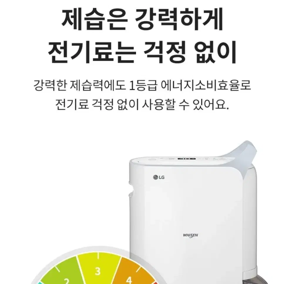 미개봉) 1등급 LG 휘센 제습기 20L 45만