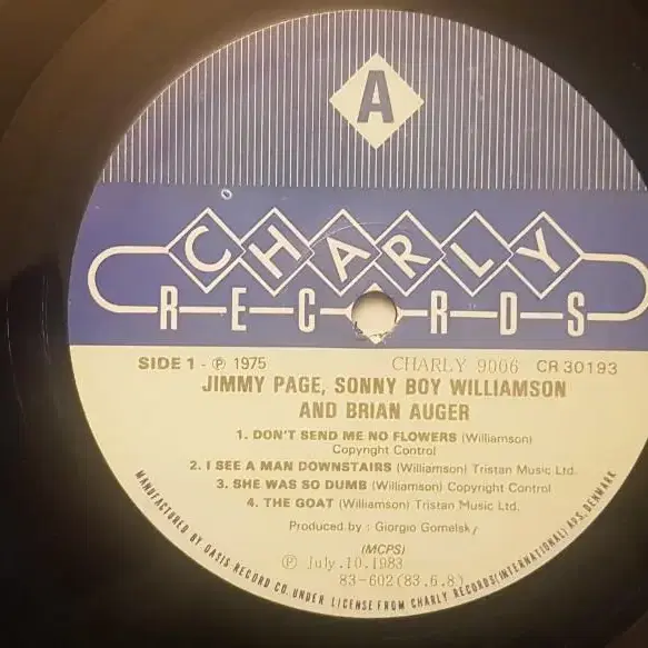 Jimmy Page/Sonnyboy Williamson/Brain Aug