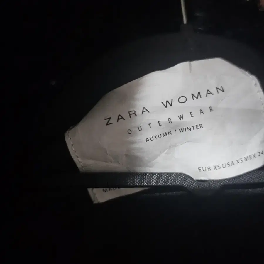 ZARA 퍼자켓