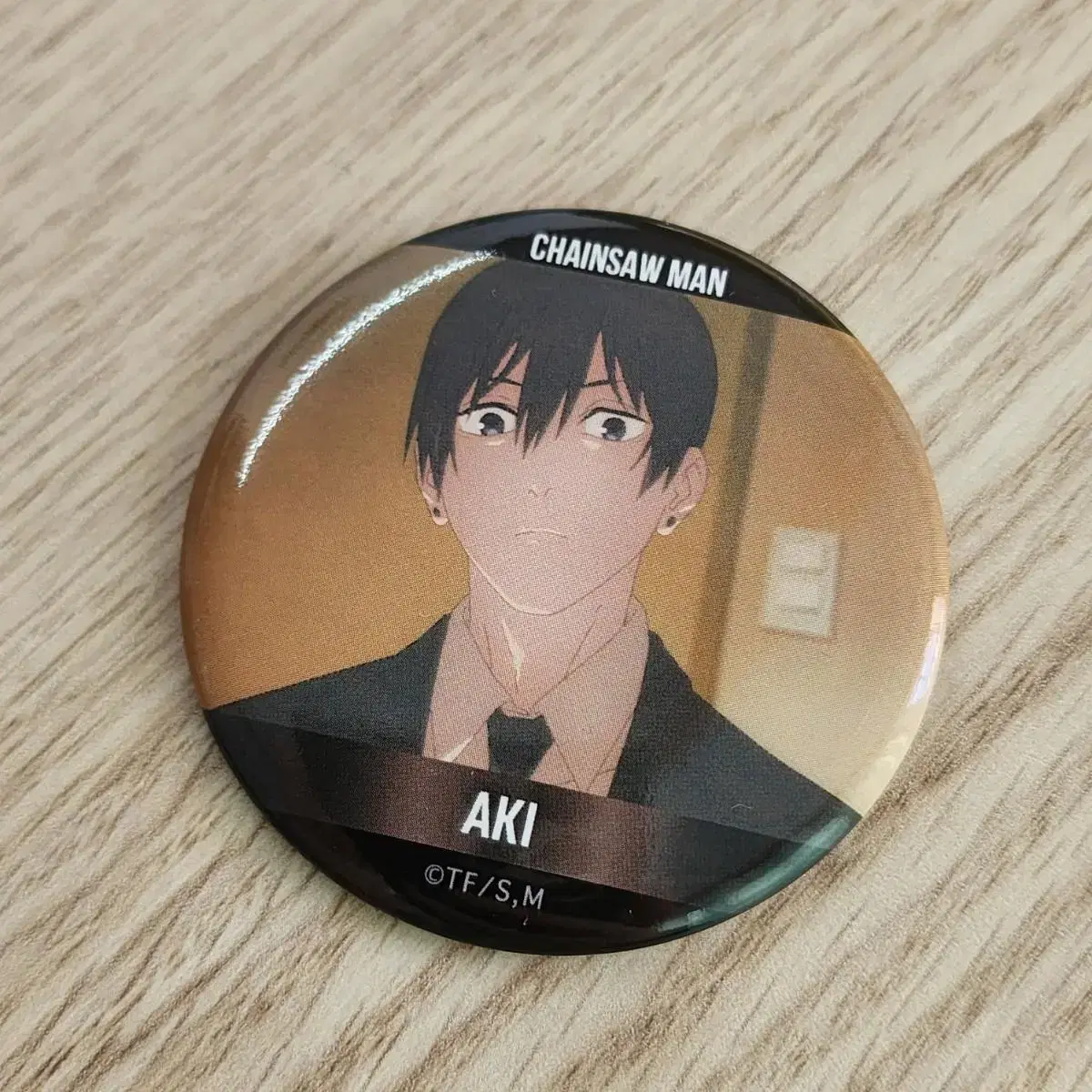 Chainsaw Man Aki Canbadge Anything Plus Goods