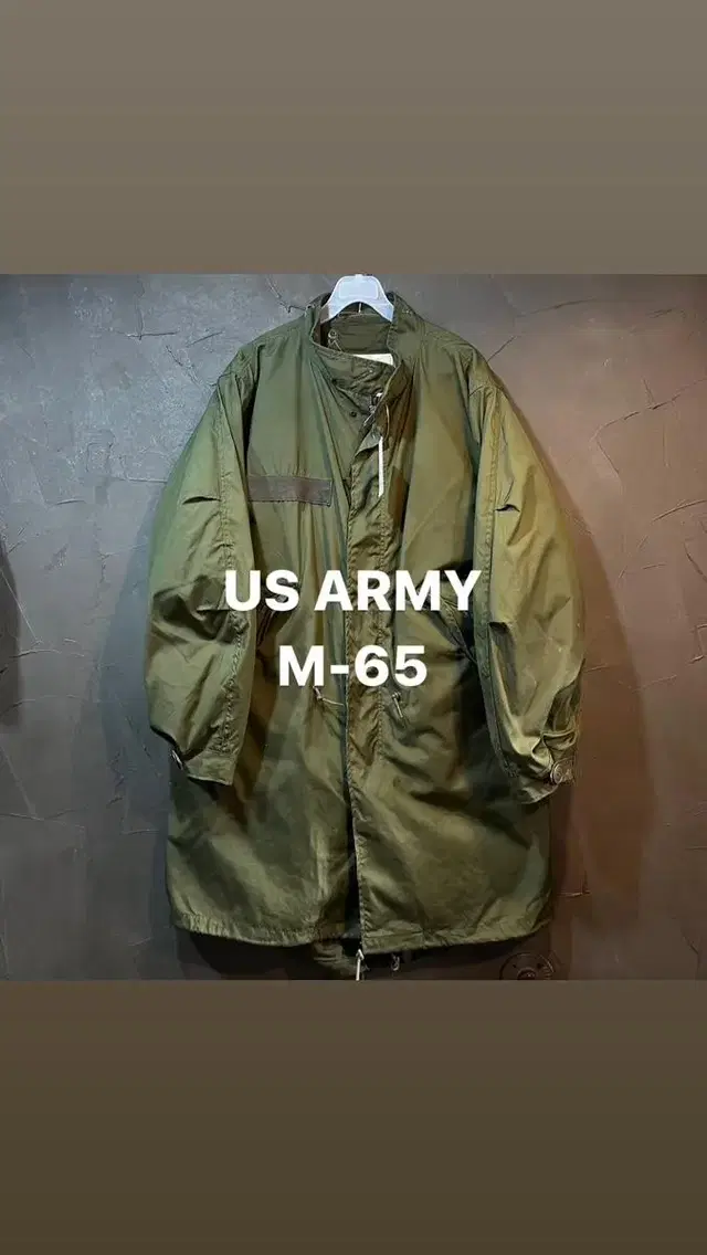 [M] US ARMY M65 데드스탁 개파카