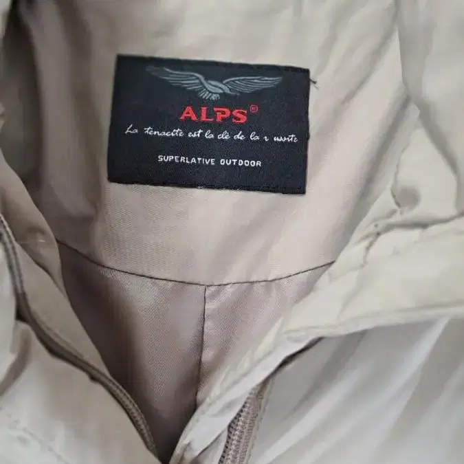 ALPS 구스덕다운 패딩 코트