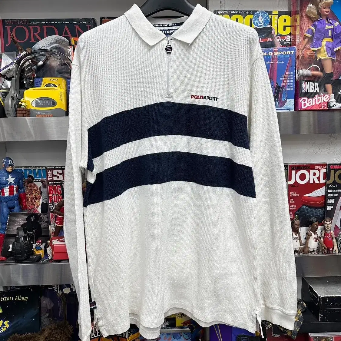 폴로스포츠 polo sport half zip long sleeve