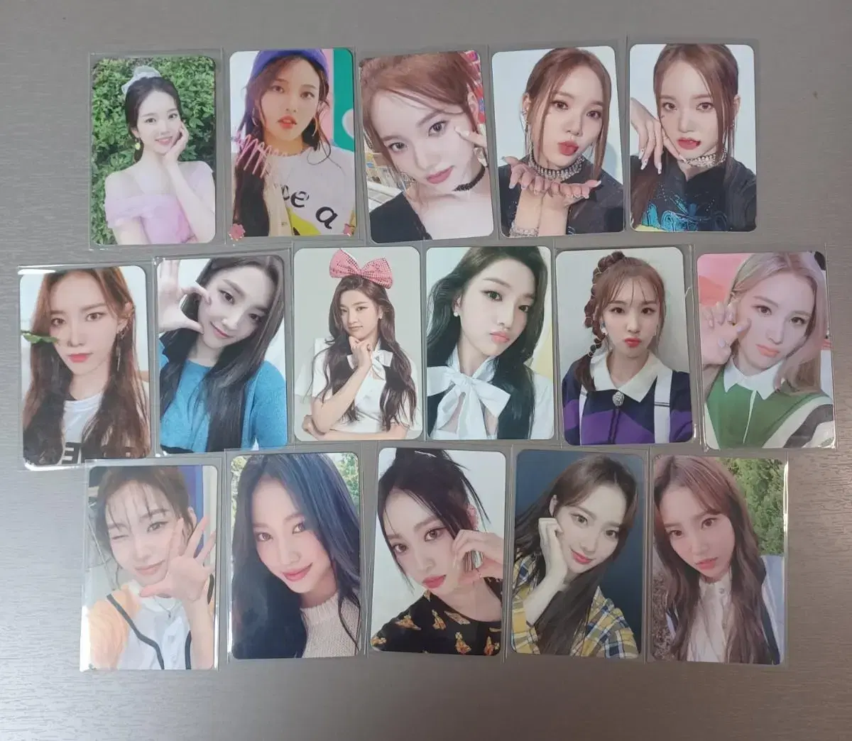 Weekly photocard YeoDol Photo Kard wts park soeun monday jihan zoa lee soojin Lee JaeHee