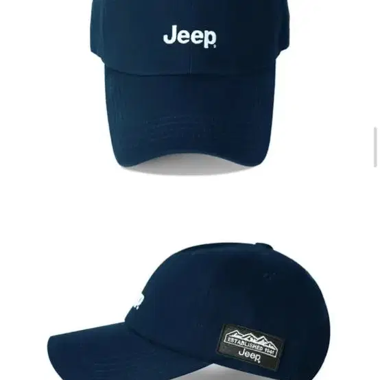 지프 Jeep 모자 네이비 (새상품) M-Logo Cap