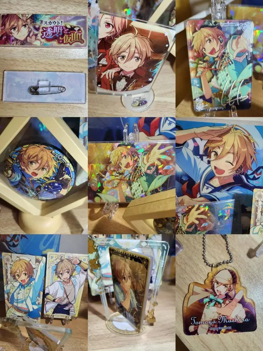 Mashiro Tomoya Merchandise acrylic keyring Canbadge wts sell Disposal